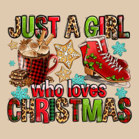 Just A Girl Who Loves Christmas Heavyweight Sweatshirt | Teevron