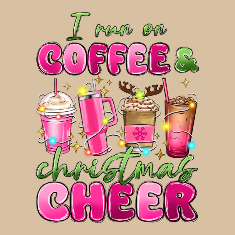 I Run On Coffee And Christmas Cheer Heavyweight Hoodie by MaliasSmallBusiness | Teevron