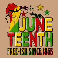 Juneteenth Fist Free Ish Since 1865 Vintage Tee | Teevron