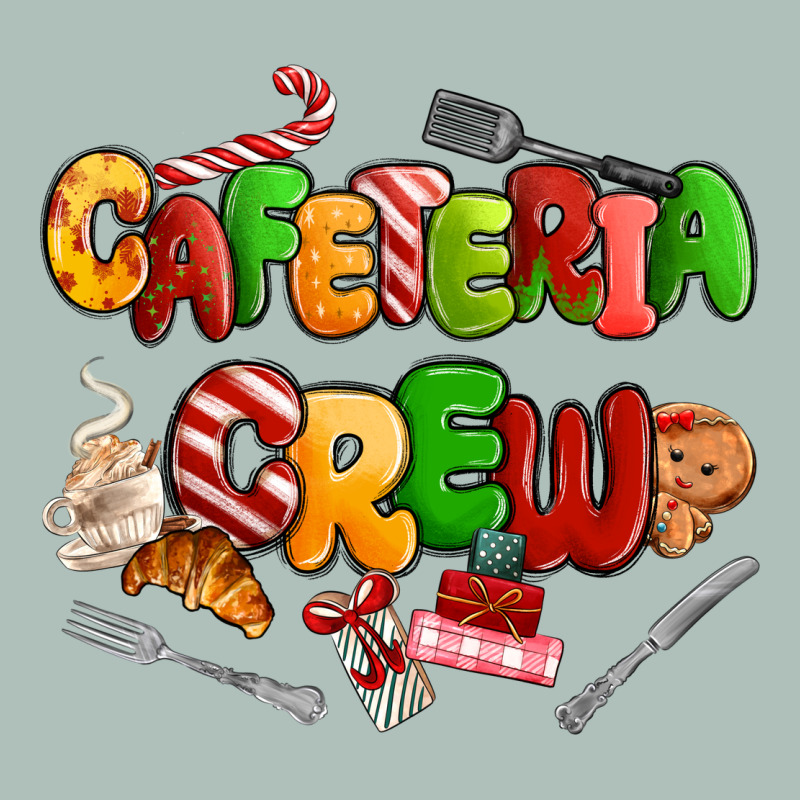 Christmas Cafeteria Crew Heavyweight Hoodie by MaliasSmallBusiness | Teevron