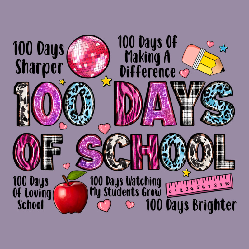 100 Days Of School Classic Tee by LillyAllenDesigns | Teevron