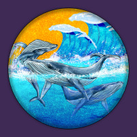Humpback Whale Premium Hoodie | Teevron