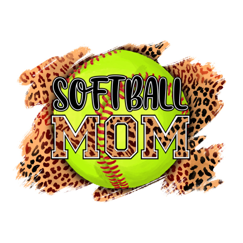 Softball Mom Premium Hoodie by AdoDesignShop | Teevron