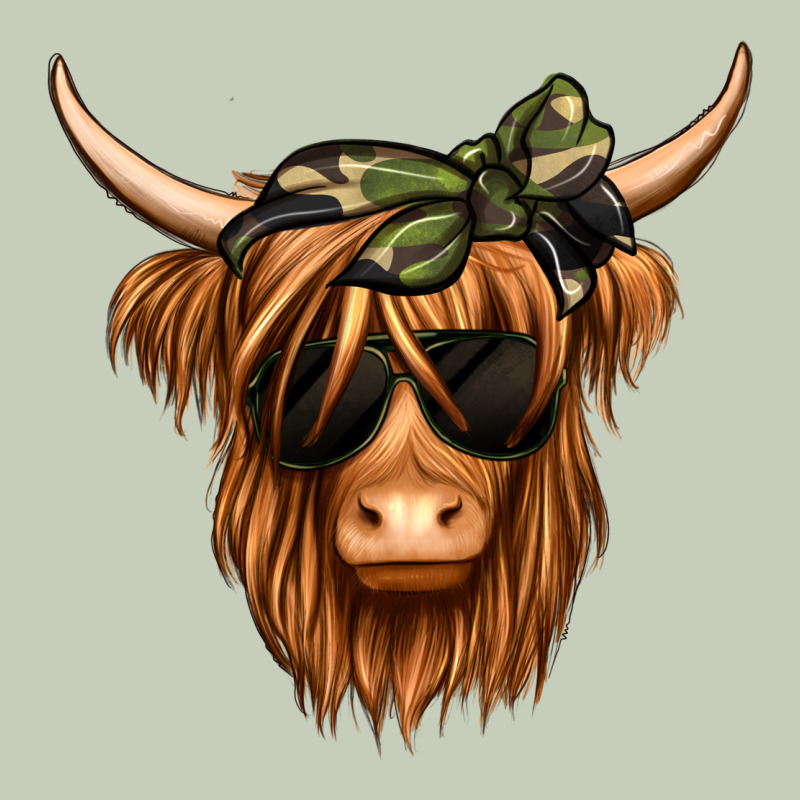 Camouflage Long Haired Cow Classic Tee by Jasminsmagicworld | Teevron