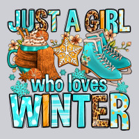 Just A Girl Who Loves Winter Heavyweight Sweatshirt | Teevron
