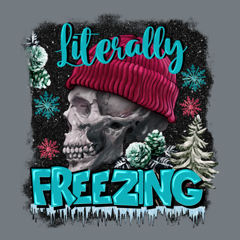 Literally Freezing Skull Heavyweight Sweatshirt by FaDigitalArtStudio | Teevron