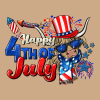Happy 4th Of July Cow Vintage Hoodie | Teevron