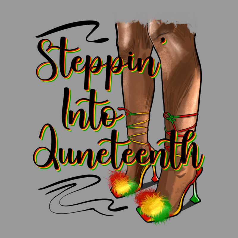 Steppin' Into Juneteenth Heels Vintage Hoodie by HRA Design Shop | Teevron
