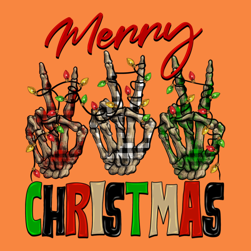 Merry Christmas Skeleton Hands Premium Sweatshirt by NancyCooperArtShop | Teevron