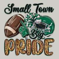 Small Town Big Pride Green Heavyweight Hoodie | Teevron