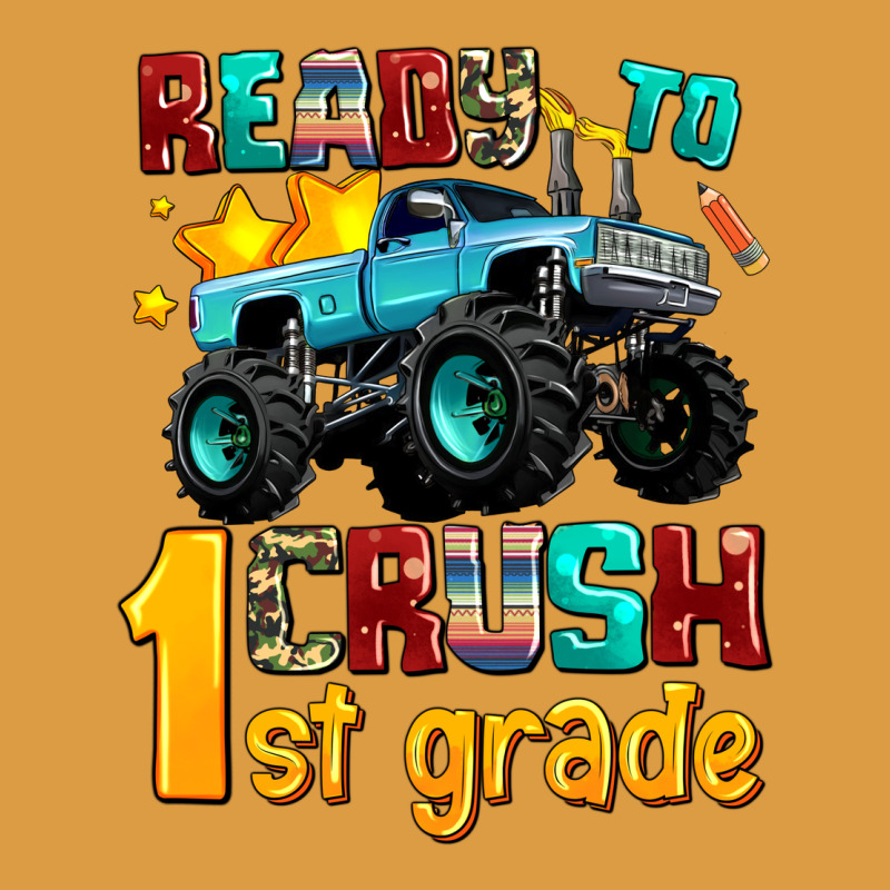 Ready To School Crush 1st Grade Urban Heavy Tee by AdoDesignShop | Teevron