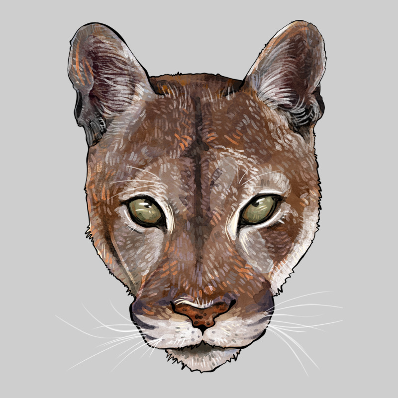Florida Panther  Face Premium Tee by BarkalooDesign | Teevron