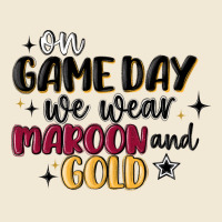 On Game Day We Wear Maroon And Gold Premium Tee | Teevron