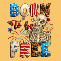 Born To Be Free With Skeleton 4th Of July Vintage Hoodie | Teevron
