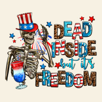 Dead Inside But Its Freedom Vintage Tee | Teevron