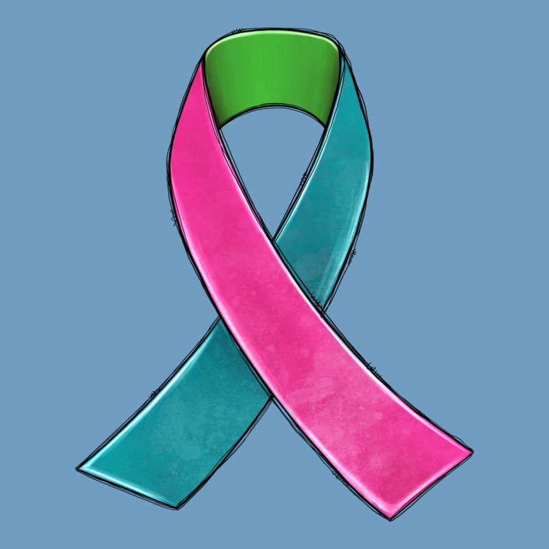Metastatic Breast Cancer Ribbon Urban Heavy Tee by JahusDesignShop | Teevron