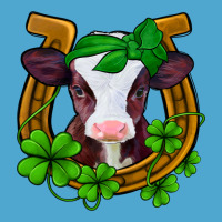 Lucky Horseshoe 4 Leaf Clover Baby Calf Premium Hoodie | Teevron