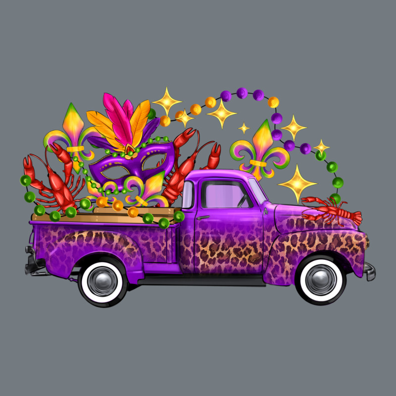 Mardi Gras Truck Heavyweight Sweatshirt by FaDigitalArtStudio | Teevron