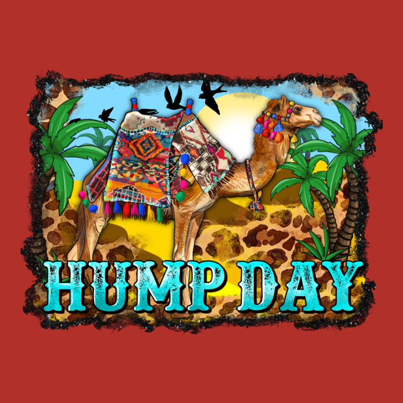 Hump Day Camel And Desert Premium Hoodie by BarkalooDesign | Teevron