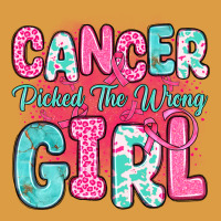 Cancer Picked The Wrong Girl Urban Heavy Tee | Teevron