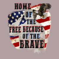 Home Of The Free Because Of The Brave 4th Of July Vintage Hoodie | Teevron