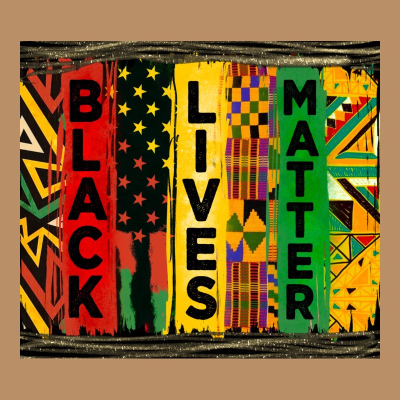 Black Lives Matter Tumbler Vintage Hoodie by HRA Design Shop | Teevron