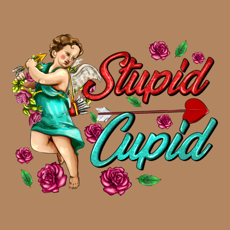 Stupid Cupid Long Sleeve Tee by AdoDesignShop | Teevron