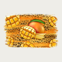 Mango Background Zipper Hoodie | Teevron