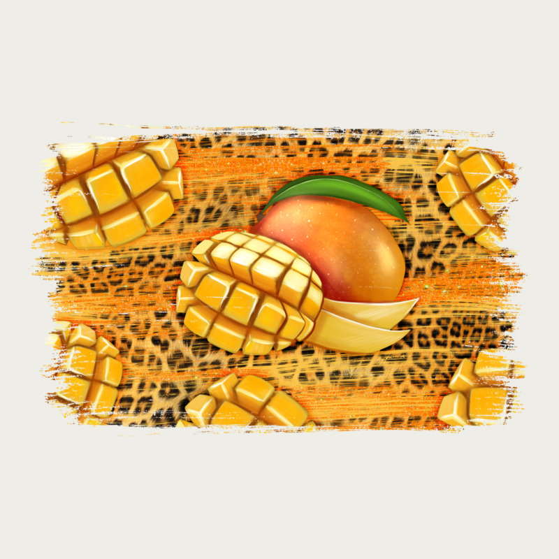 Mango Background Zipper Hoodie by Jasminsmagicworld | Teevron