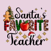 Santa's Favorite Teacher Ladies Tee | Teevron