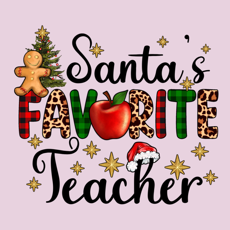 Santa's Favorite Teacher Ladies Tee by AdoDesignShop | Teevron