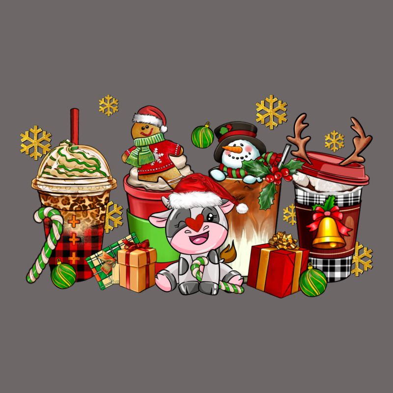 Christmas Cow Coffee Cups Classic Tee by AdoDesignShop | Teevron