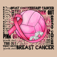 Breast Cancer Volleyball Urban Heavy Tee | Teevron