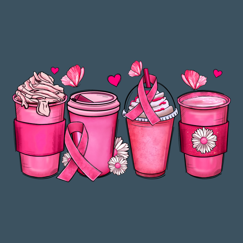 Breast Cancer Coffee Cups Urban Heavy Tee by JahusDesignShop | Teevron
