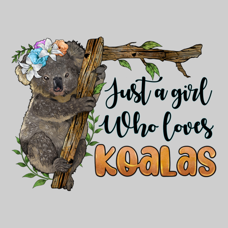Just A Girl Who Loves Koalas Premium Tee by BarkalooDesign | Teevron