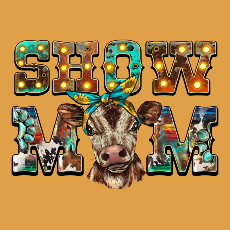 Show Mom Brown Calf Premium Hoodie by BarkalooDesign | Teevron