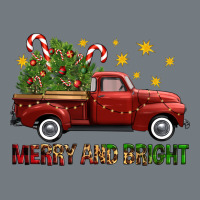 Merry And Bright Christmas Trees Truck Heavyweight Sweatshirt | Teevron