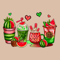Watermelon Coffee Cups Urban Heavy Tee | Teevron