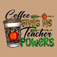 Coffee Gives Me Teacher Powers Vintage Tee | Teevron