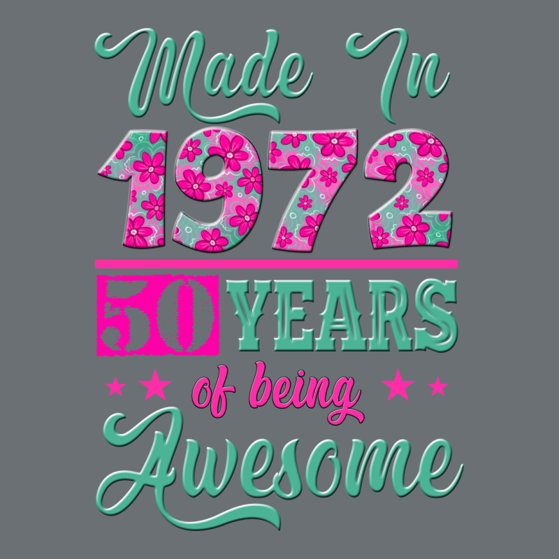 Made In 1972, 50 Years Of Being Awesome Premium Hoodie by Jasminsmagicworld | Teevron