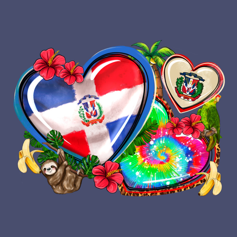 Western Leopard  Dominican Republic  Hearts Vintage Tee by AdoDesignShop | Teevron