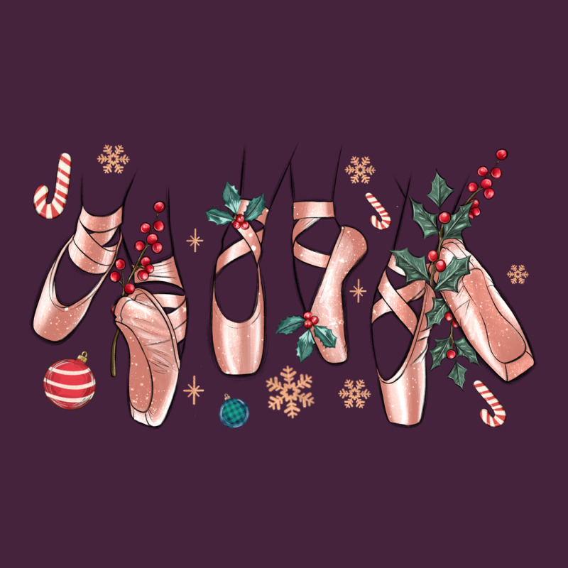 Christmas Ballerina Shoes Premium Tee by MaliasSmallBusiness | Teevron