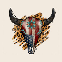 American Bull Skull Zipper Hoodie | Teevron
