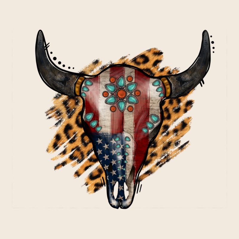 American Bull Skull Zipper Hoodie by Jasminsmagicworld | Teevron