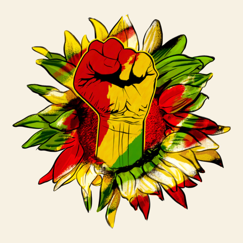 Juneteenth Sunflower Vintage Tee by HRA Design Shop | Teevron