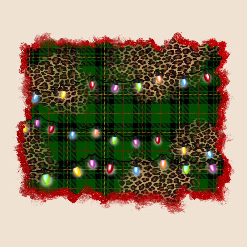 Christmas Green Plaid Background Urban Heavy Tee by BarkalooDesign | Teevron
