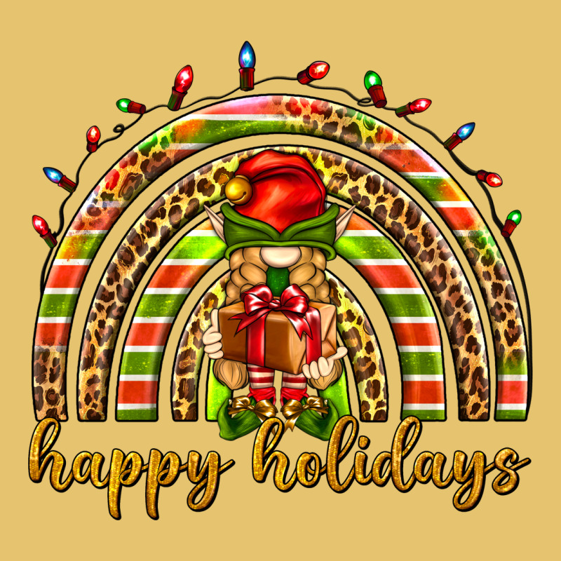 Happy Holidays Elf Gnome Premium Sweatshirt by NancyCooperArtShop | Teevron