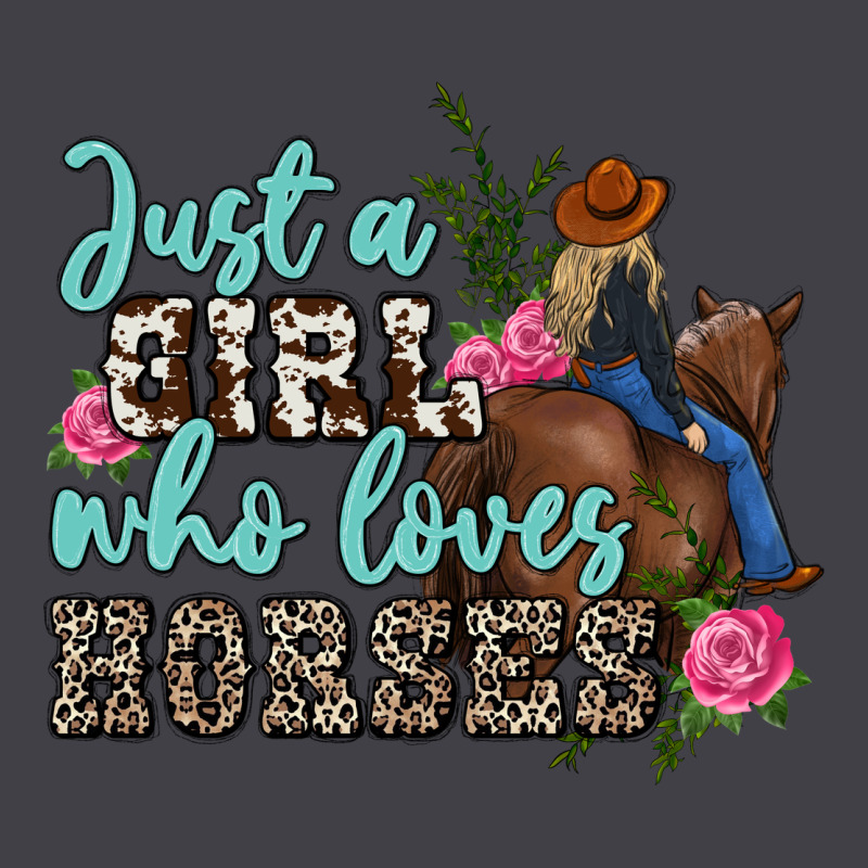 Just A Girl Who Loves Horses Heavyweight Hoodie by MaliasSmallBusiness | Teevron