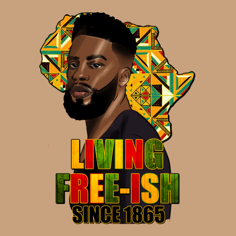 Juneteenth Living Freeish Since 1865 Vintage Tee by HRA Design Shop | Teevron