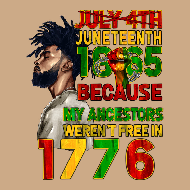 July 4th Juneteenth 1865 Vintage Hoodie by CowGirlArtShop | Teevron